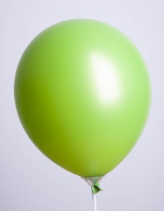 Ballons Vert Gazon Métal 5